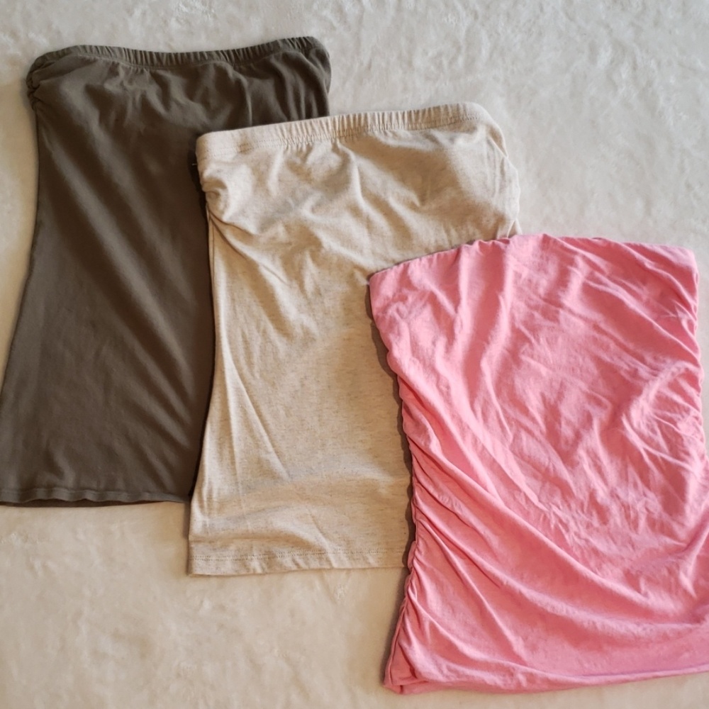 Set of 3 Tube Tops